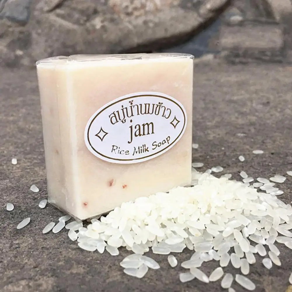 Sdotter Handmade Rice Soap Thai Jasmine Rice Collagen Vitamin Skin Control Whitening Bathing Tools Whitening Oil Moisturizing
Sdotter Handmade Rice Soap Thai Jasmine Rice Collagen Vitamin Skin Control Whitening Bathing Tools Whitening Oil Moisturizing