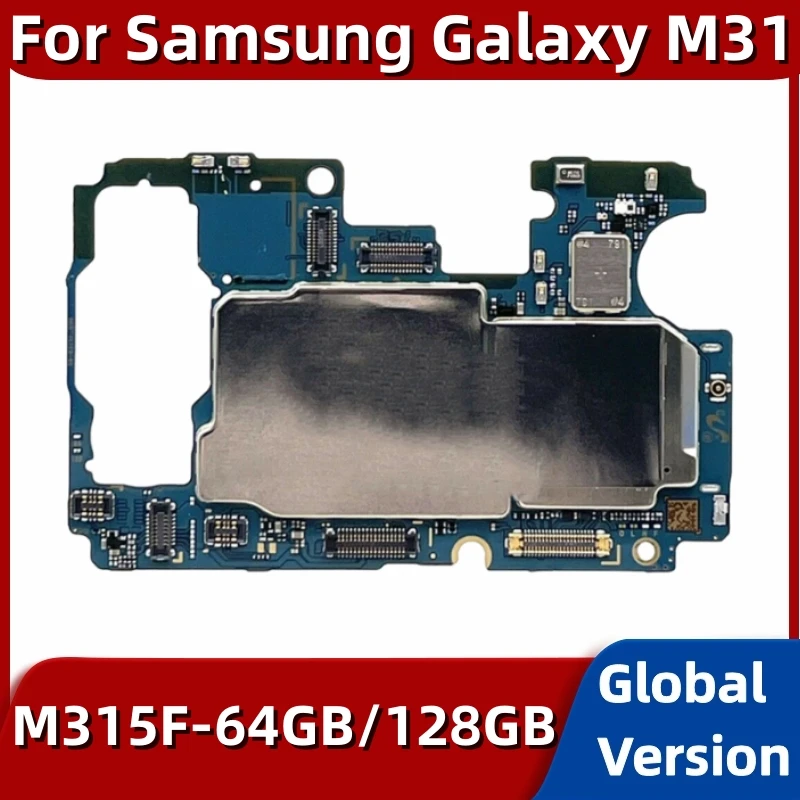 Motherboard for Samsung Galaxy M31, SM-M315F, SM-M315FDS, Original Unlocked Logic Board, Mainboard, EU Version, 64GB ROM
Motherboard for Samsung Galaxy M31, SM-M315F, SM-M315FDS, Original Unlocked Logic Board, Mainboard, EU Version, 64GB ROM