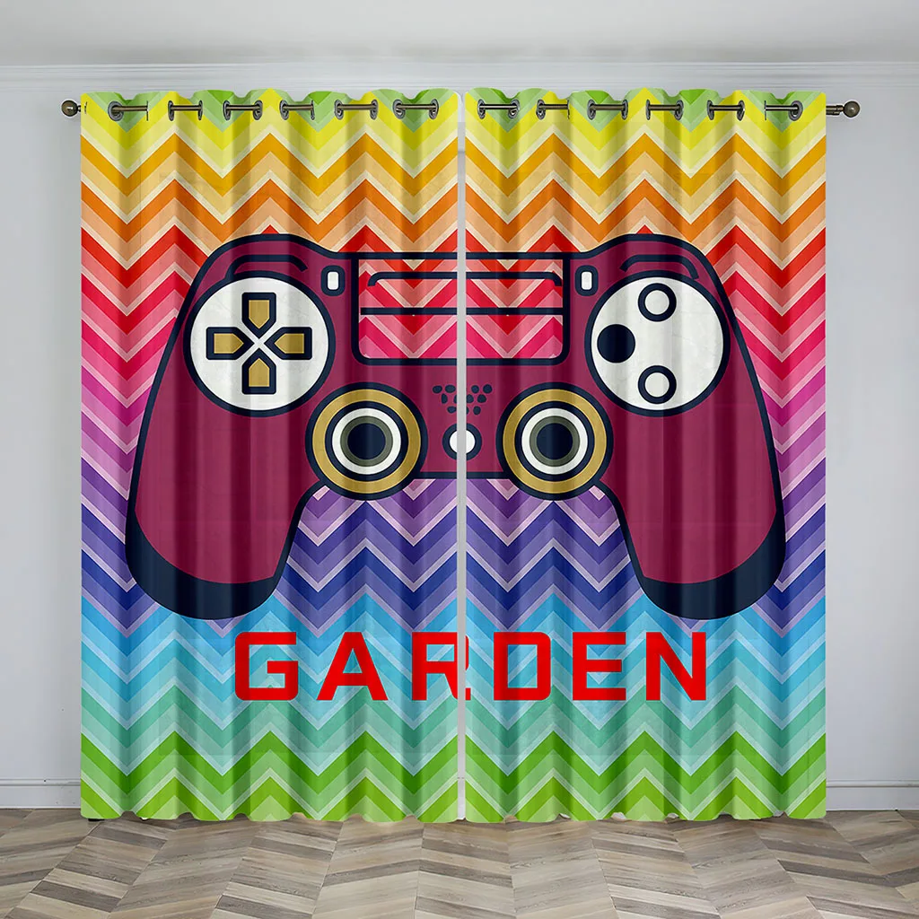 New Cartoon Anime Esports Game Handle 3D Printed Blackout Curtain Boys Children Bedroom Living Room Window Curtain 2Pcs 90% Shad
New Cartoon Anime Esports Game Handle 3D Printed Blackout Curtain Boys Children Bedroom Living Room Window Curtain 2Pcs 90% Shad