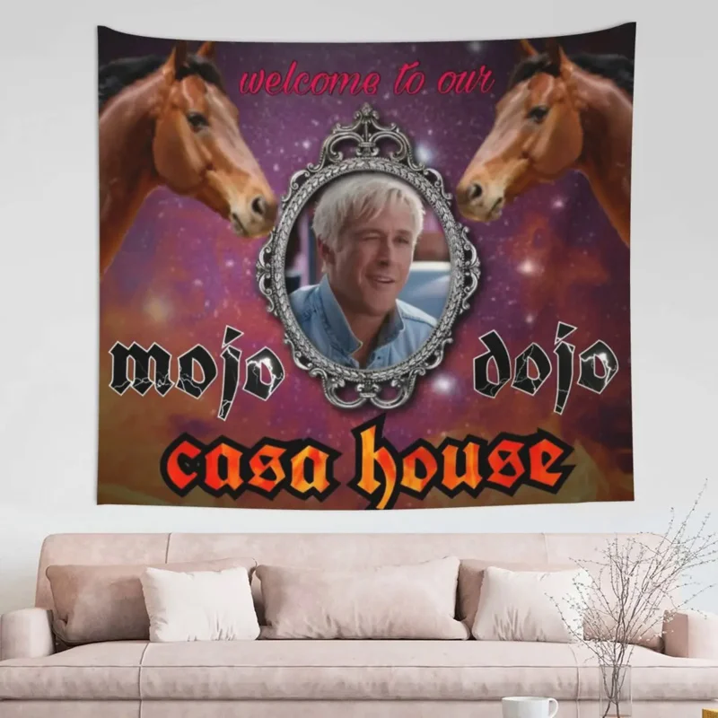 Welcome To The Mojo Dojo Casa House Ryan Gosling Tapestry Wall Hanging Printed Wall Tapestry Blanket Wall Decor Wall Cloth
Welcome To The Mojo Dojo Casa House Ryan Gosling Tapestry Wall Hanging Printed Wall Tapestry Blanket Wall Decor Wall Cloth