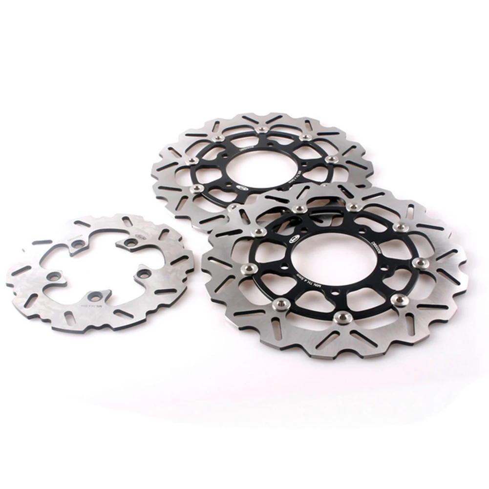 3PCS Motorcycle Front Rear Brake Disc Rotors Set Floating Disks For Suzuki GSXR 600 750 2006 2007 K6 & GSXR1000 2005-2008 K5 K7
3PCS Motorcycle Front Rear Brake Disc Rotors Set Floating Disks For Suzuki GSXR 600 750 2006 2007 K6 & GSXR1000 2005-2008 K5 K7
