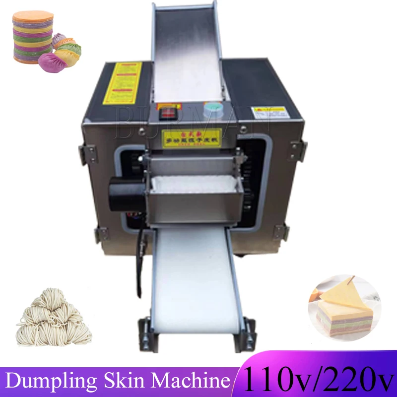 Wonton Skin Machine Noodle Maker Machine Commercial Electric Dumpling Wrapper Machine
Wonton Skin Machine Noodle Maker Machine Commercial Electric Dumpling Wrapper Machine