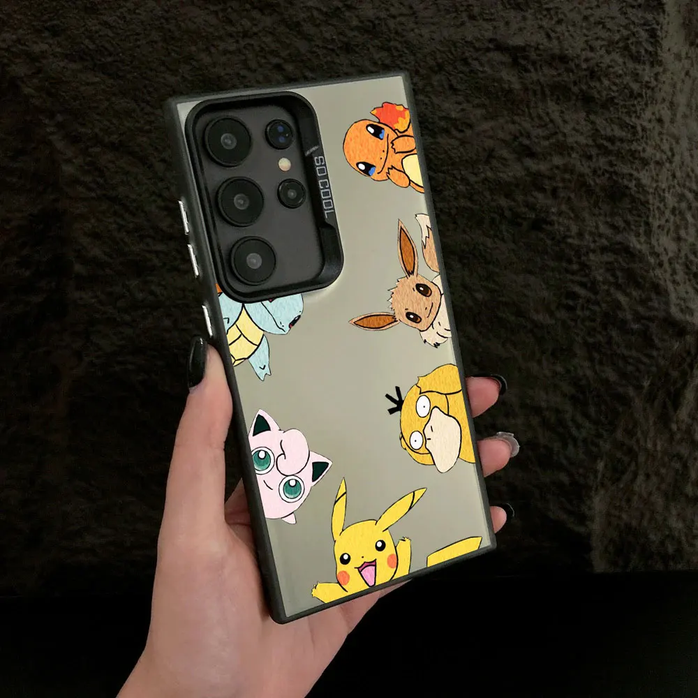 Anime Pocket Monster S25 Case For Samsung S25 S24 Ultra Pokemons For Galaxy S23 S22 S21 FE S20 Ultra Plus Shockproof Phone Cover Anime Pocket Monster S25 Case For Samsung S25 S24 Ultra Pokemons For Galaxy S23 S22 S21 FE S20 Ultra Plus Shockproof Phone Cover