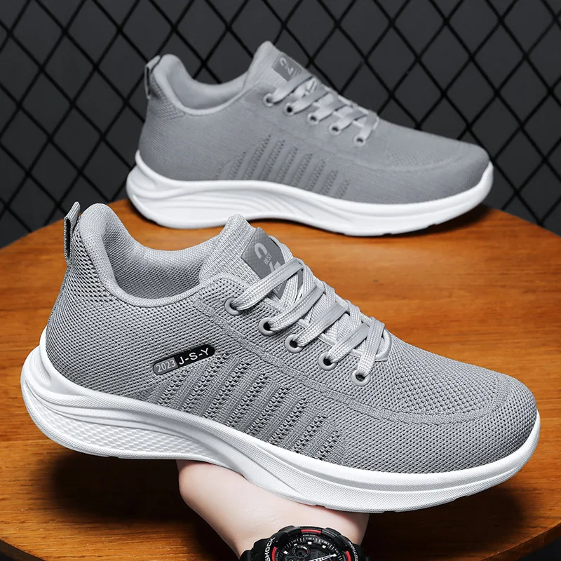 Running Shoes Breathable Outdoor Sports Shoes Lightweight Lace-UP Sneakers for Men Comfortable Athletic Men Training Footwear
Running Shoes Breathable Outdoor Sports Shoes Lightweight Lace-UP Sneakers for Men Comfortable Athletic Men Training Footwear