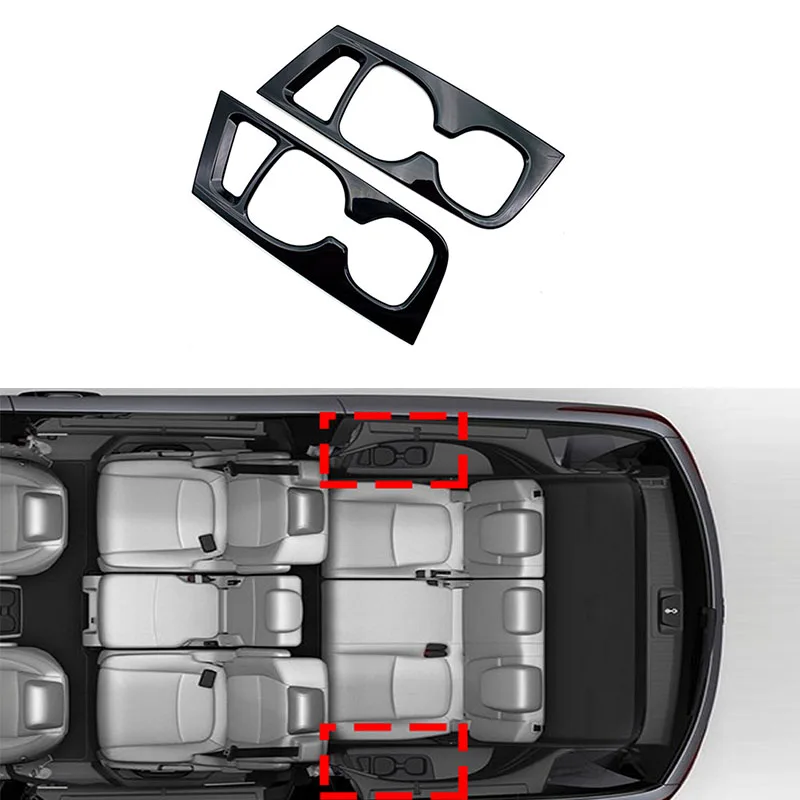 For HONDA Odyssey 2019 ABS Interior Rear Water Cup Holder Cover Trim Car Styling
For HONDA Odyssey 2019 ABS Interior Rear Water Cup Holder Cover Trim Car Styling