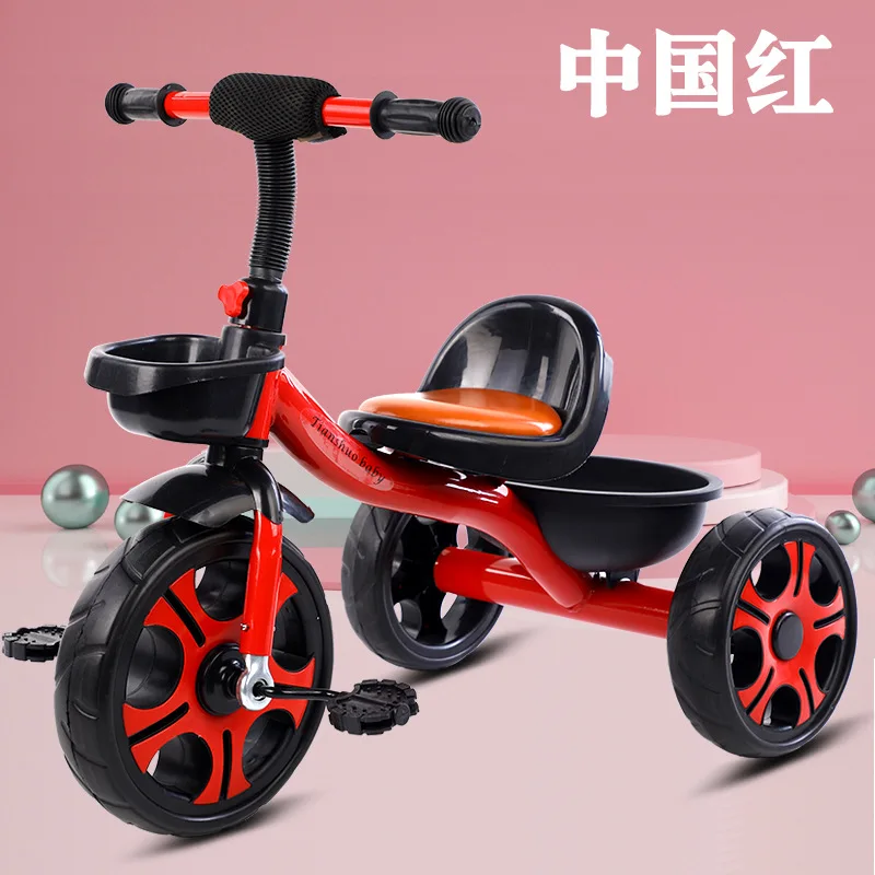 Children's Tricycle Bicycle 2-6 Years Old Stroller Pedal Anti-rollover Belt Bucket Baby Tricycle Children's Bicycle
Children's Tricycle Bicycle 2-6 Years Old Stroller Pedal Anti-rollover Belt Bucket Baby Tricycle Children's Bicycle