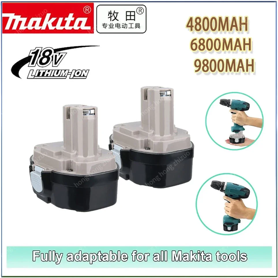 18V 6.8Ah 9800MAH 4800MAH Ni-MH Battery Replace Makita 18V Battery PA18 1822 1823 1833 1834 1835 1835F 192828-1 192829-9
18V 6.8Ah 9800MAH 4800MAH Ni-MH Battery Replace Makita 18V Battery PA18 1822 1823 1833 1834 1835 1835F 192828-1 192829-9