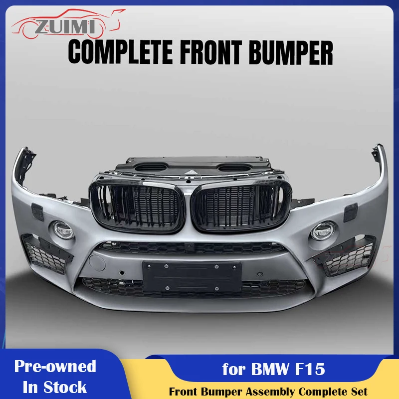 

Pre-owned PP Material Car Bumpers Body Kits Front Bumper Assembly for BMW F15 Car Accessoies