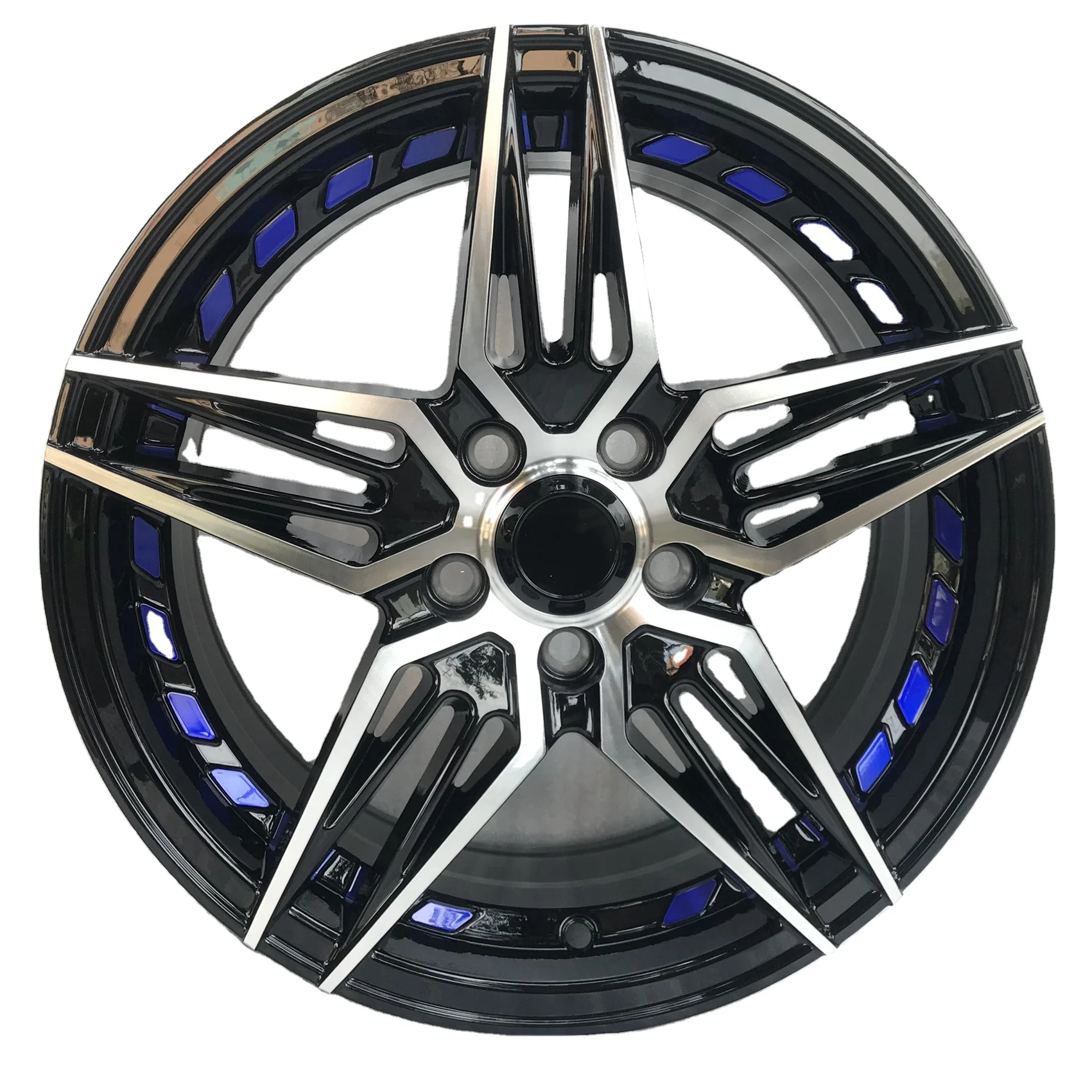 

New Design Aluminium Alloy Wheels15 Inch 4/5 Holes Passenger Car Alloy Wheels Rims PCD 4X100/114.3 5x100