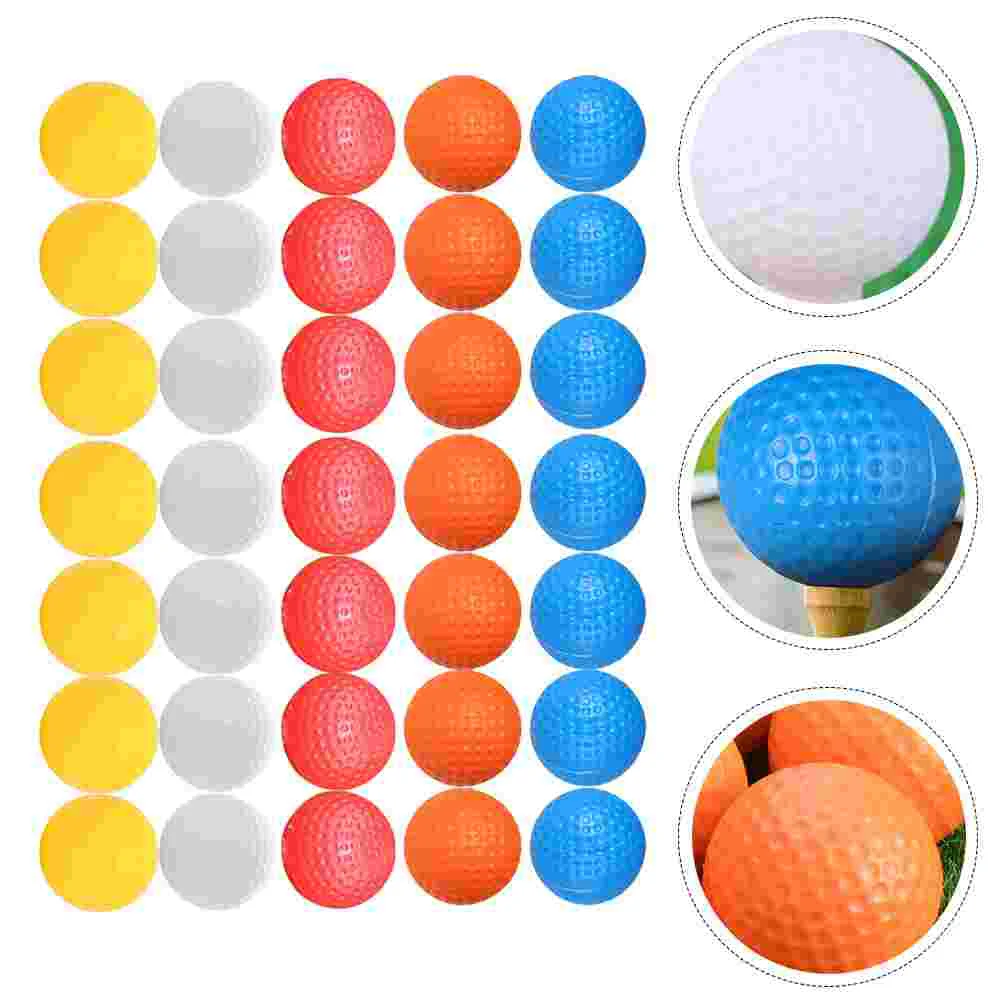 35 Pcs Golf Practice Balls Indoor Accesories Hollow Practicing Training Plastic Golfing
35 Pcs Golf Practice Balls Indoor Accesories Hollow Practicing Training Plastic Golfing