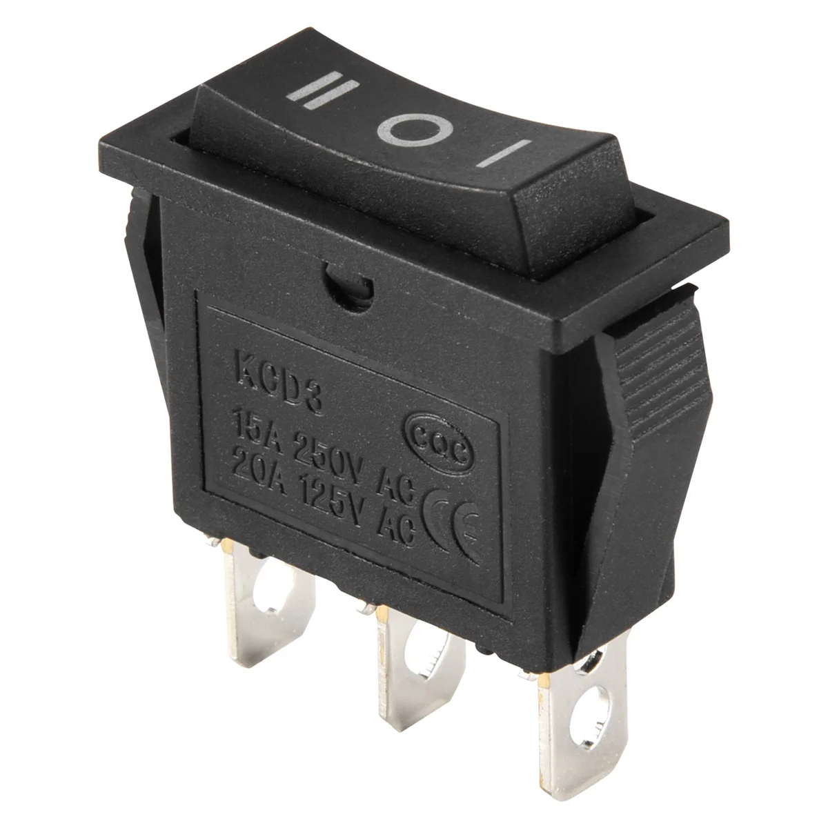

AC15A/250V 20A/125V 3-контактный SPDT ВКЛ-ВЫКЛ 3-позиционный кнопочный переключатель