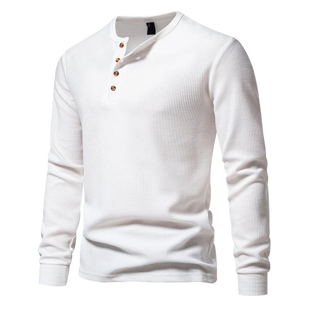 Mens Autumn High Quality Henley Collar Slim Fit Casual Long Sleeves Shirt Breathable Outdoor Top Sport Cotton Mens T Shirts
Mens Autumn High Quality Henley Collar Slim Fit Casual Long Sleeves Shirt Breathable Outdoor Top Sport Cotton Mens T Shirts