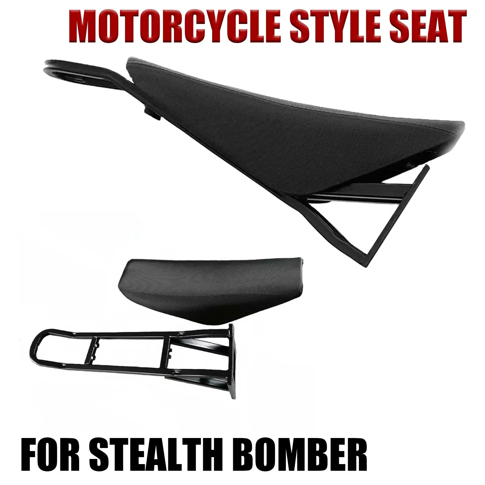 1 комплект мотоциклетное сиденье для Stealth Bomber Электрический горный велосипед Пляжный круизер черный мотоциклетные запчасти
1 комплект мотоциклетное сиденье для Stealth Bomber Электрический горный велосипед Пляжный круизер черный мотоциклетные запчасти