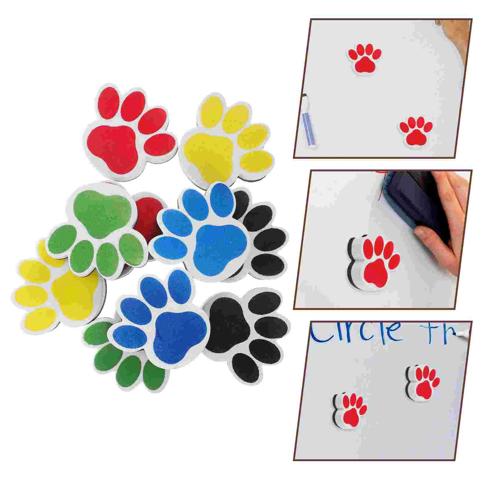 Magnetic White Board Fridge Magnetss 10Pcs Paw Print Dry Erase Fridge Magnets Chalkboard Cleaner Cartoon Whiteboard Fridge
Magnetic White Board Fridge Magnetss 10Pcs Paw Print Dry Erase Fridge Magnets Chalkboard Cleaner Cartoon Whiteboard Fridge