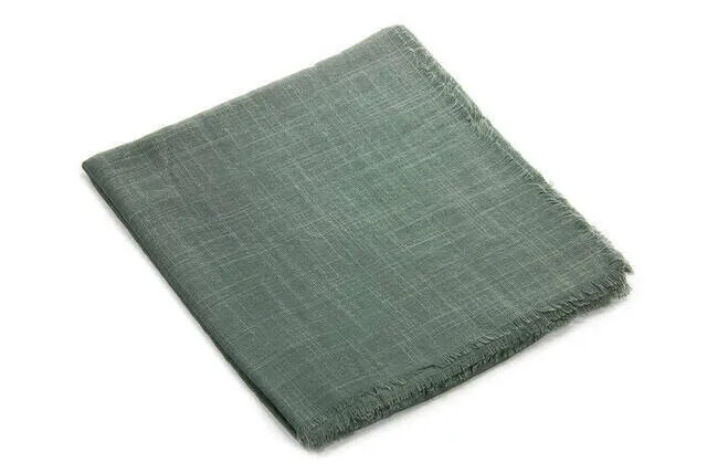 

Iqrah flamlı square cotton drape-a. Green, 100x100 cm 80 grpamukluflamlıflamlı yarn