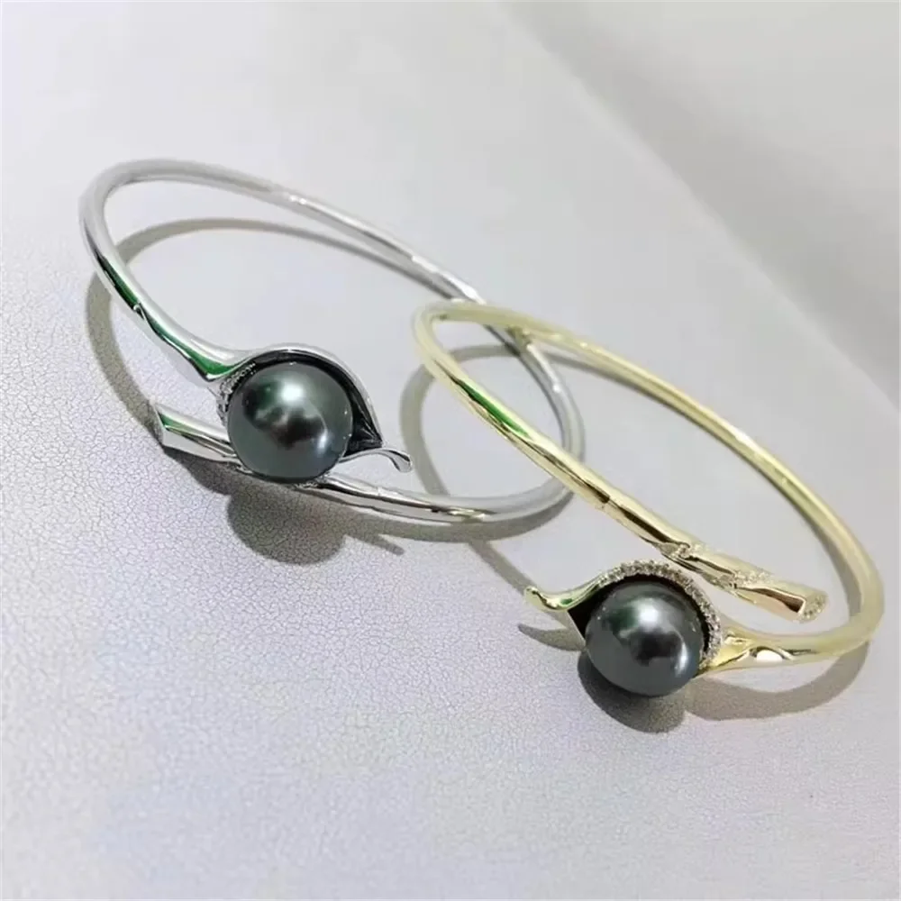 Аксессуары для жемчуга DIY S925 посеребренные белые золотые нежные жемчужные браслеты пустой держатель подходит для 10-12 мм круглые бусины S132
Аксессуары для жемчуга DIY S925 посеребренные белые золотые нежные жемчужные браслеты пустой держатель подходит для 10-12 мм круглые бусины S132
