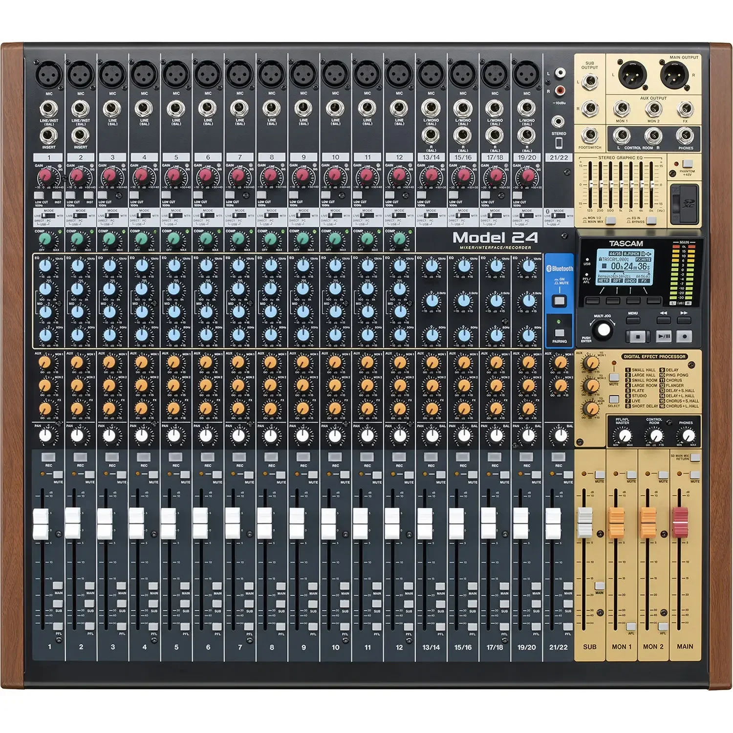 

(NEW DISCOUNT) TASCAM Model 24 Mixer / Interface / Recorder