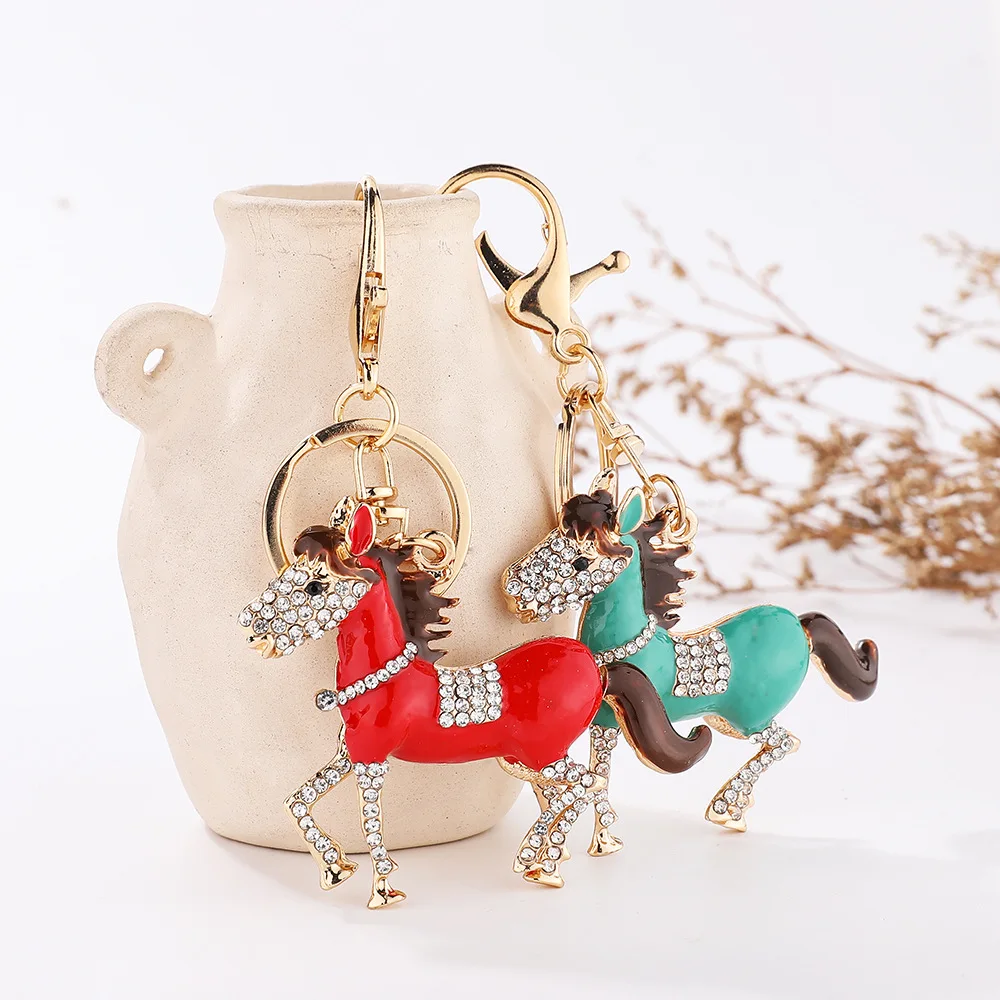 New Trendy Designer Painting oil Horse Keychain Cartoon Pony Horse Pendant Decoration For Ladies Bag Keyring Charm Accessories
New Trendy Designer Painting oil Horse Keychain Cartoon Pony Horse Pendant Decoration For Ladies Bag Keyring Charm Accessories