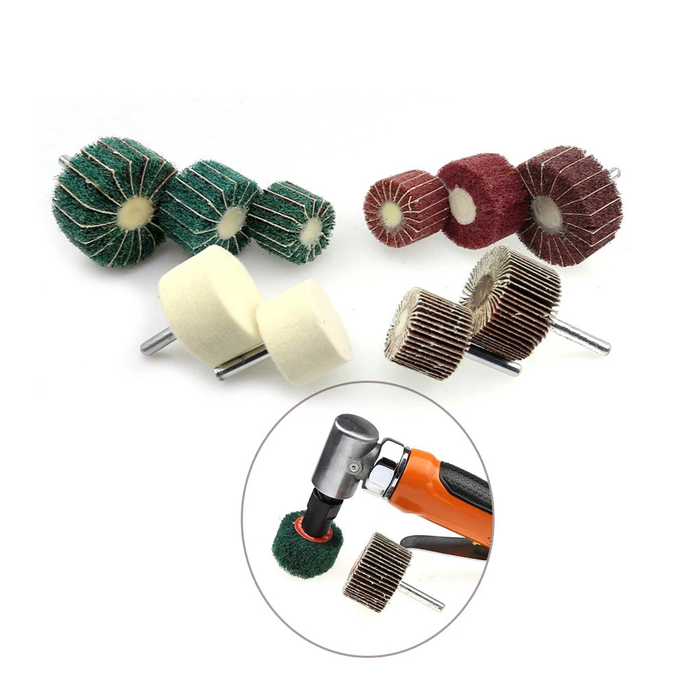 1 piece 6mm Shaft Mounted Polishing Wheel Woodworking Metalworking Grinding Head for Drill
1 piece 6mm Shaft Mounted Polishing Wheel Woodworking Metalworking Grinding Head for Drill