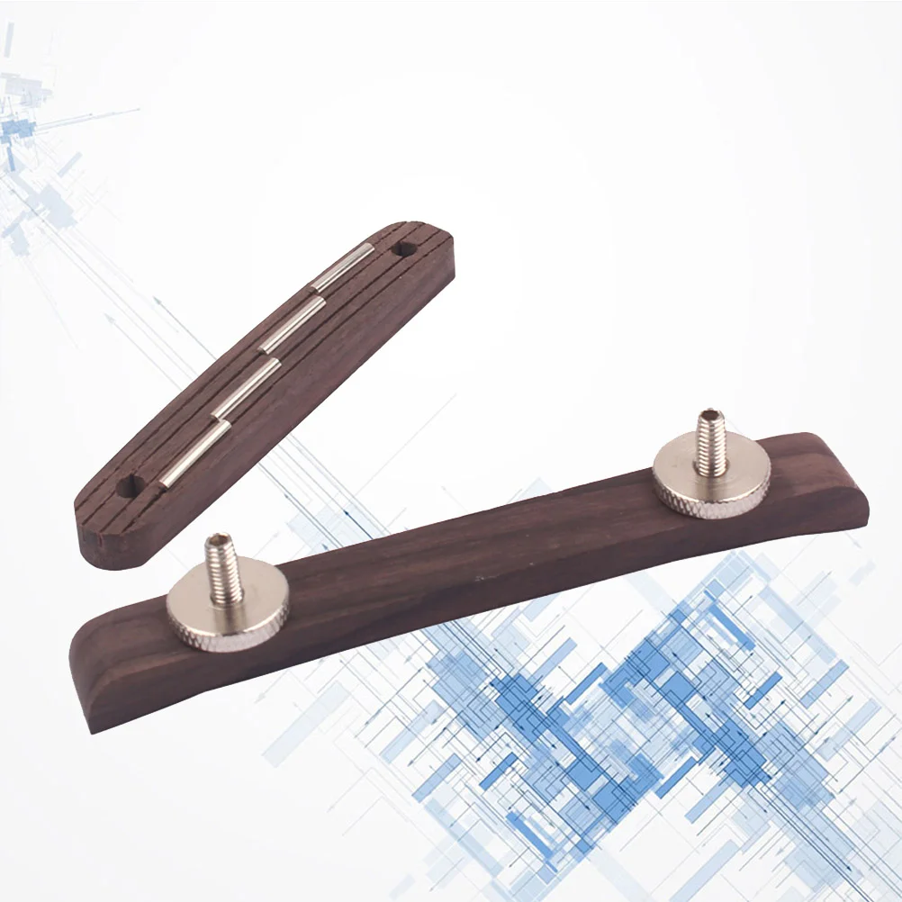 

Height Adjustable Guitar Bridge Guitars Accessories Rosewood For Mandolin Bamboo
