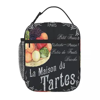 La Maison Du Tartes Debbie Dewitt 런치 토트 보온 가방, 어린이 런치 가방, 여성 보온 가방