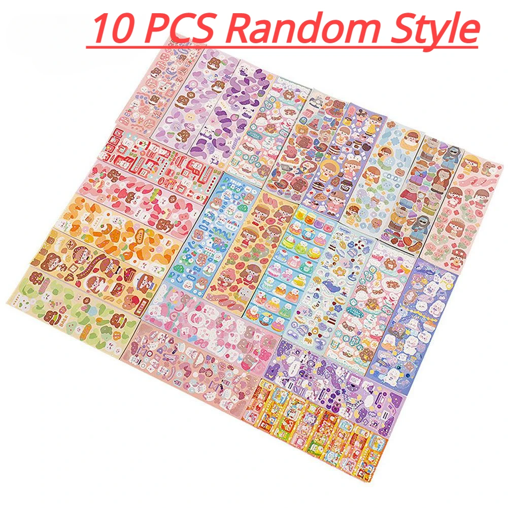 10pcs Random Stickers Pack Kawaii Laser Cute Stickers DIY Korean Stickers Laptop Scrapbook Decal Top Sticker Korean Stationery
10pcs Random Stickers Pack Kawaii Laser Cute Stickers DIY Korean Stickers Laptop Scrapbook Decal Top Sticker Korean Stationery
