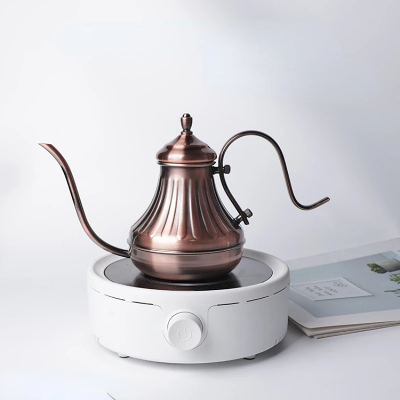 Bronze Stainless Steel Court Pot Vintage Hand Coffee Pots Set Long Mouth Pot V60 Filter Cup Sharing Pots Hand Coffee Maker
Bronze Stainless Steel Court Pot Vintage Hand Coffee Pots Set Long Mouth Pot V60 Filter Cup Sharing Pots Hand Coffee Maker