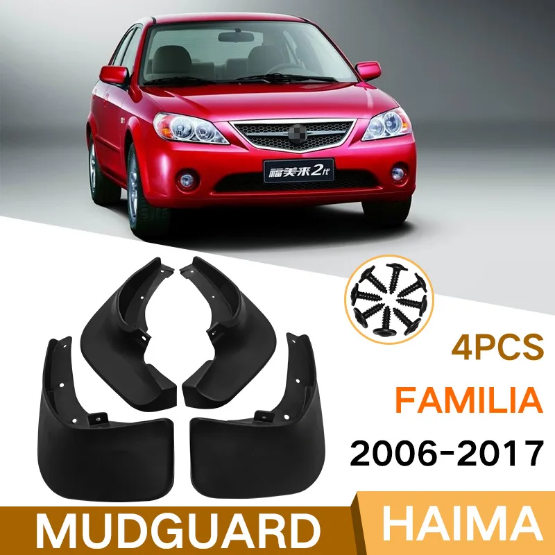 MudFlaps FOR HAIMA Familia 2006-2017 CAR mudguard auto SplashGuards Fender Set Parts FrontRear Automotive Accessories
MudFlaps FOR HAIMA Familia 2006-2017 CAR mudguard auto SplashGuards Fender Set Parts FrontRear Automotive Accessories
