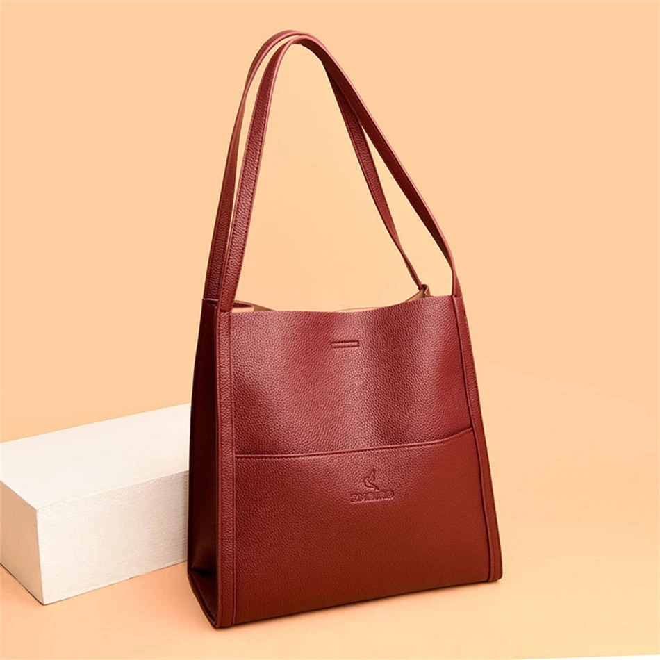 High Quality Leather Handbags Crossbody Shoulder Bags for Women Famous Designer Ladies Casual Large Capacity Tote Shopping Bag
High Quality Leather Handbags Crossbody Shoulder Bags for Women Famous Designer Ladies Casual Large Capacity Tote Shopping Bag