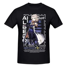 Albedo Genshin Impact Games Aesthetic T shirt Harajuku Clothing T-shirt 100% Cotton Sweatshirts Graphics Tshirt Brands Tee Top
Albedo Genshin Impact Games Aesthetic T shirt Harajuku Clothing T-shirt 100% Cotton Sweatshirts Graphics Tshirt Brands Tee Top