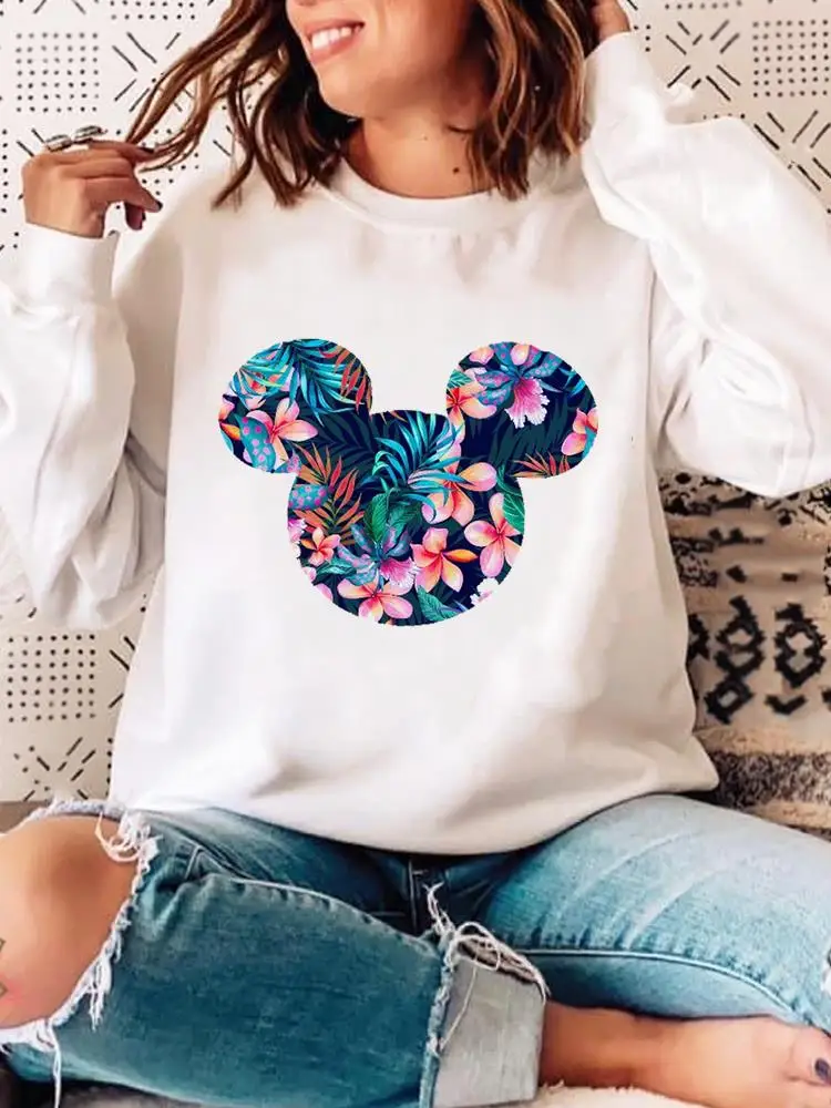 Autumn Spring Fashion Print Mouse Ear Head Pullovers Holiday Flower 90s Cute Cartoon Women Casual Female Graphic Sweatshirt
Autumn Spring Fashion Print Mouse Ear Head Pullovers Holiday Flower 90s Cute Cartoon Women Casual Female Graphic Sweatshirt