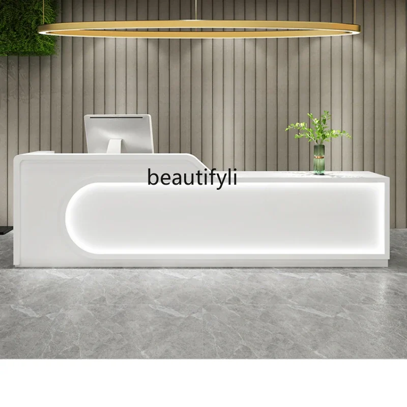 Chinese Style Imitation Marble Commercial Front Desk Cashier Counter Bar Beauty Salon Company Tea Table Tea Table Reception
Chinese Style Imitation Marble Commercial Front Desk Cashier Counter Bar Beauty Salon Company Tea Table Tea Table Reception