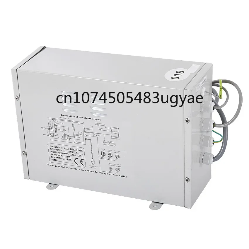 TR-019 Steam Generator System Household Shower Room Sauna Bathroom with Remote Control 220V 3000W
TR-019 Steam Generator System Household Shower Room Sauna Bathroom with Remote Control 220V 3000W