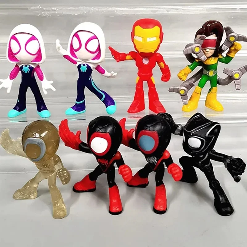 Theavengerses Spidermans Ironmans Pantheres Action Figures Collection Ornaments Children's Gifts
Theavengerses Spidermans Ironmans Pantheres Action Figures Collection Ornaments Children's Gifts