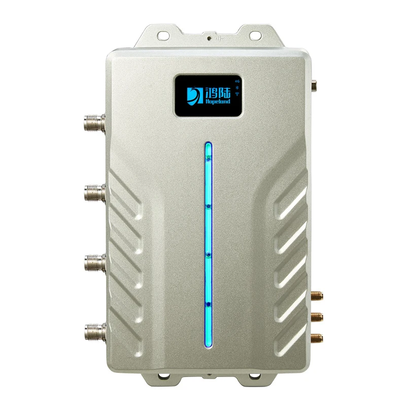 Hopeland fixed uhf rfid reader Impinj chip 4ports uhf rfid reader long range wifi 4G USB blue tooth access control card reader
Hopeland fixed uhf rfid reader Impinj chip 4ports uhf rfid reader long range wifi 4G USB blue tooth access control card reader