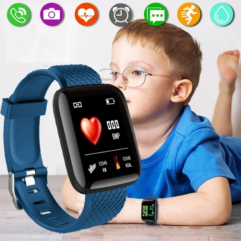 

2024 Kids Smart Watch Children Smartwatch for Girls Boys Fitness Tracker Electronics Smart Clock Sports Watches Bracelet Relojes