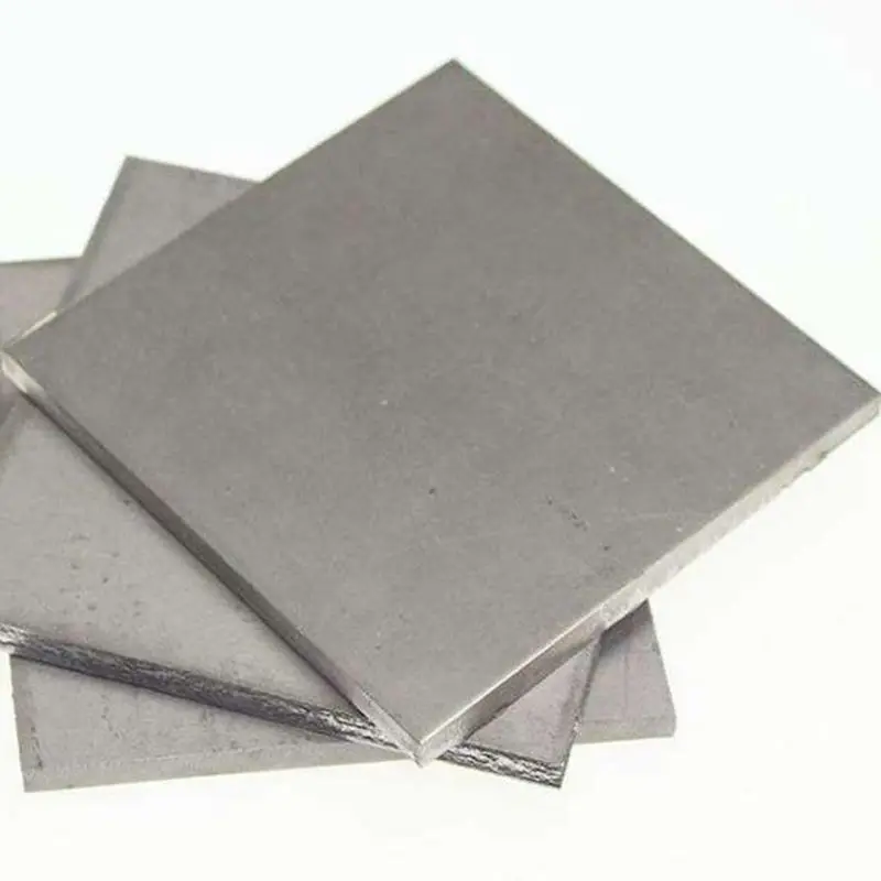 

TC4 gr5 Titanium Ti Plate Sheet 0.5mm- 2mm Thickness 100X100mm customize with High Hardness titanium plate