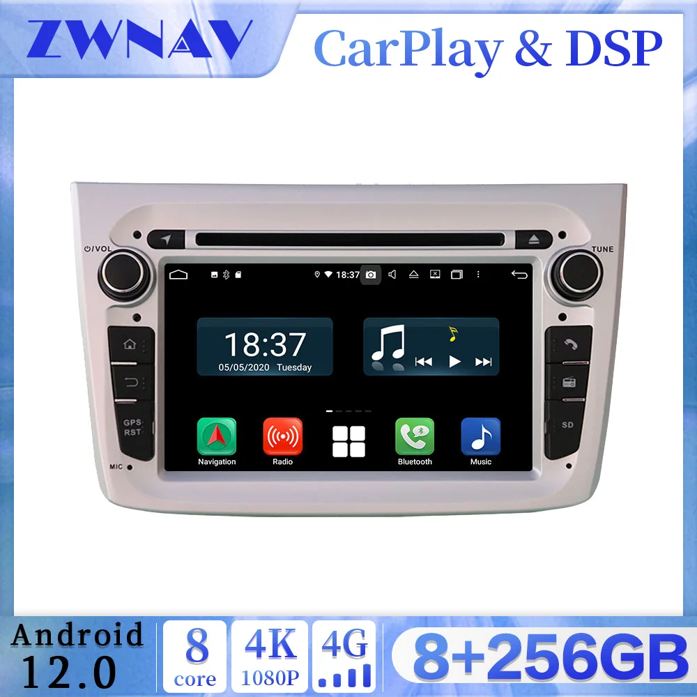 256GB Carplay Android 12.0 screen Car Multimedia DVD Player For Alfa Romeo GPS Navi WiFi Auto Radio Audio Music Stereo Head Unit
256GB Carplay Android 12.0 screen Car Multimedia DVD Player For Alfa Romeo GPS Navi WiFi Auto Radio Audio Music Stereo Head Unit