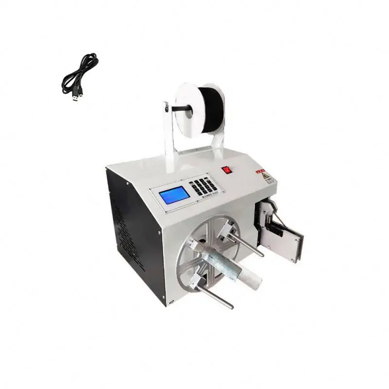 

Spool Cable Winding Machine Automatic Winding Bundling Machine Automatic Cable Wire Coil Winding Binding Machine