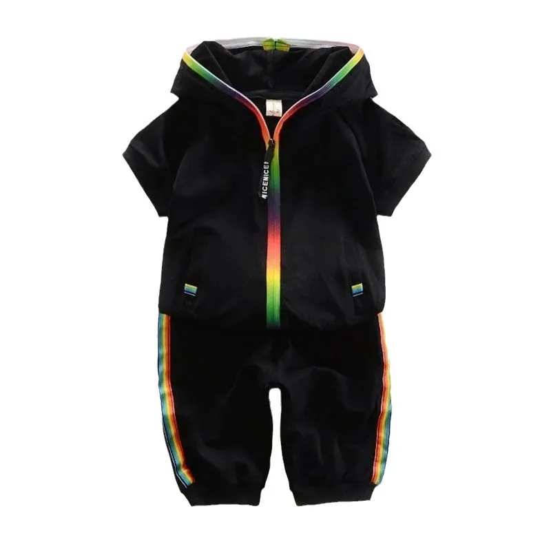 New Summer Baby Girl Clothes Boys Clothing Children Fashion Hooded Shirt Shorts 2Pcs/Sets Toddler Casual Costume Kids Tracksuits
New Summer Baby Girl Clothes Boys Clothing Children Fashion Hooded Shirt Shorts 2Pcs/Sets Toddler Casual Costume Kids Tracksuits