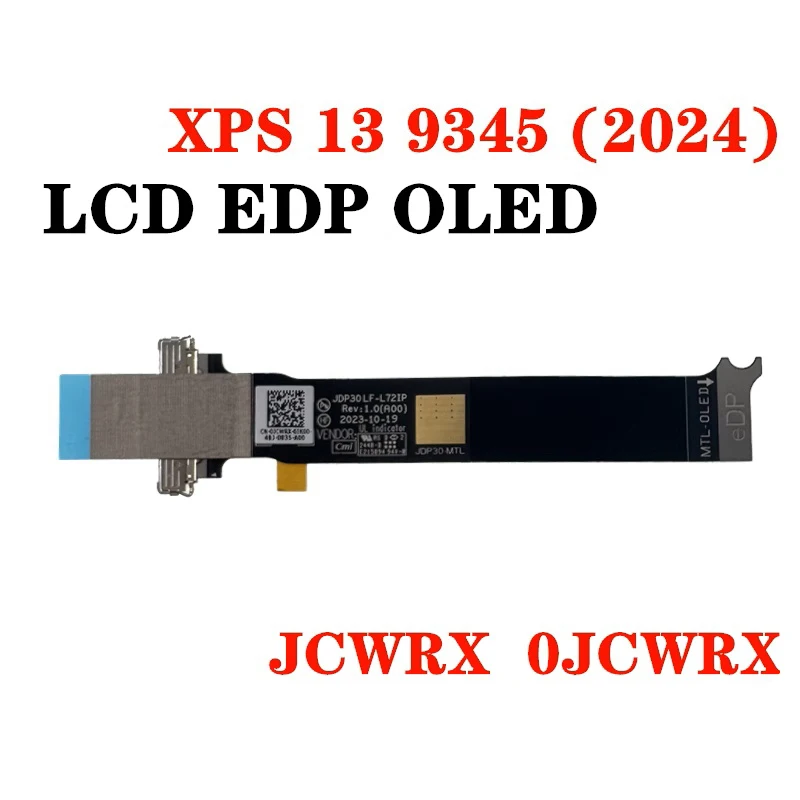 NEW ORIGINAL Laptop LCD EDP QHD OLED Cable For DELL XPS 13 9345 (2024) 2880x1800 2R4Y0 02R4Y0 40pin LF-L72IP 0JCWRX JCWRX NEW ORIGINAL Laptop LCD EDP QHD OLED Cable For DELL XPS 13 9345 (2024) 2880x1800 2R4Y0 02R4Y0 40pin LF-L72IP 0JCWRX JCWRX