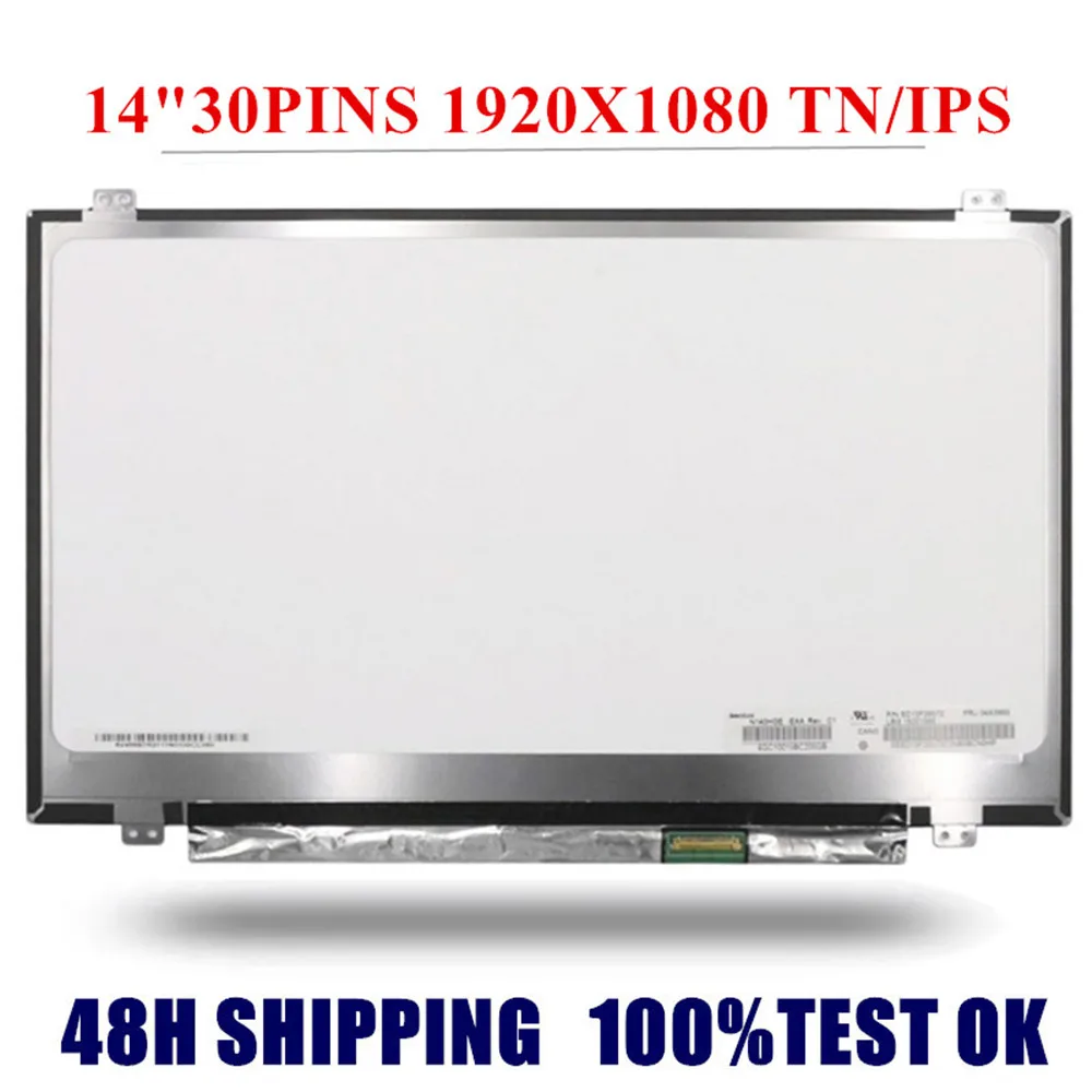 14-дюймовый телефон, флэш-разъем Φ HSD140PUW1 A00 B140HTN01.E B140HTN01.2 B140HTN01.1 Tela LCD FHD 1080P 30PINS
14-дюймовый телефон, флэш-разъем Φ HSD140PUW1 A00 B140HTN01.E B140HTN01.2 B140HTN01.1 Tela LCD FHD 1080P 30PINS