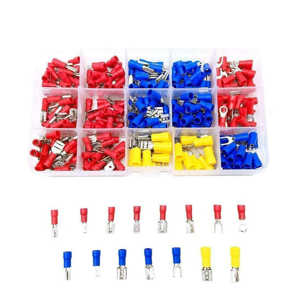 Car Accessories Spade Terminal Auto Car Insulated Electrical Wire PVC 17.5x10x2.2cm Assorted Crimp Spade Terminal
Car Accessories Spade Terminal Auto Car Insulated Electrical Wire PVC 17.5x10x2.2cm Assorted Crimp Spade Terminal