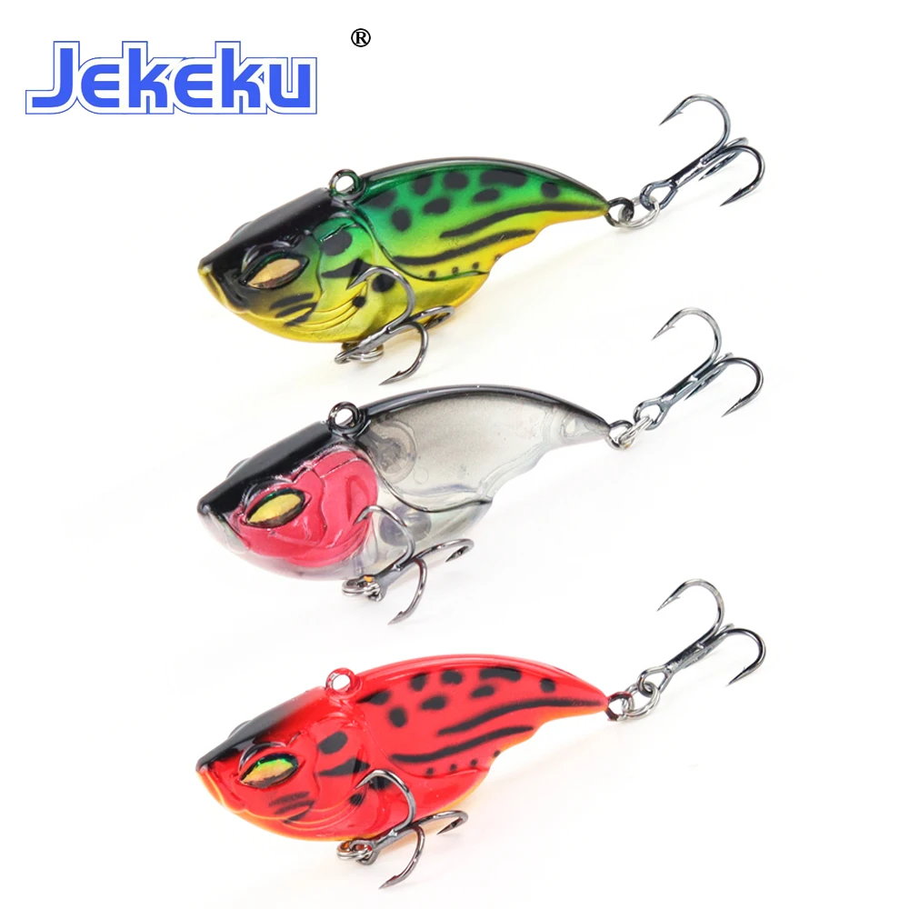 JEKEKU New 1pc Arrival Metal VIB Fishing Lure 55mm 10.5g Sinking Artificial Bait All Water Layer Fishing Tackle Peche
JEKEKU New 1pc Arrival Metal VIB Fishing Lure 55mm 10.5g Sinking Artificial Bait All Water Layer Fishing Tackle Peche