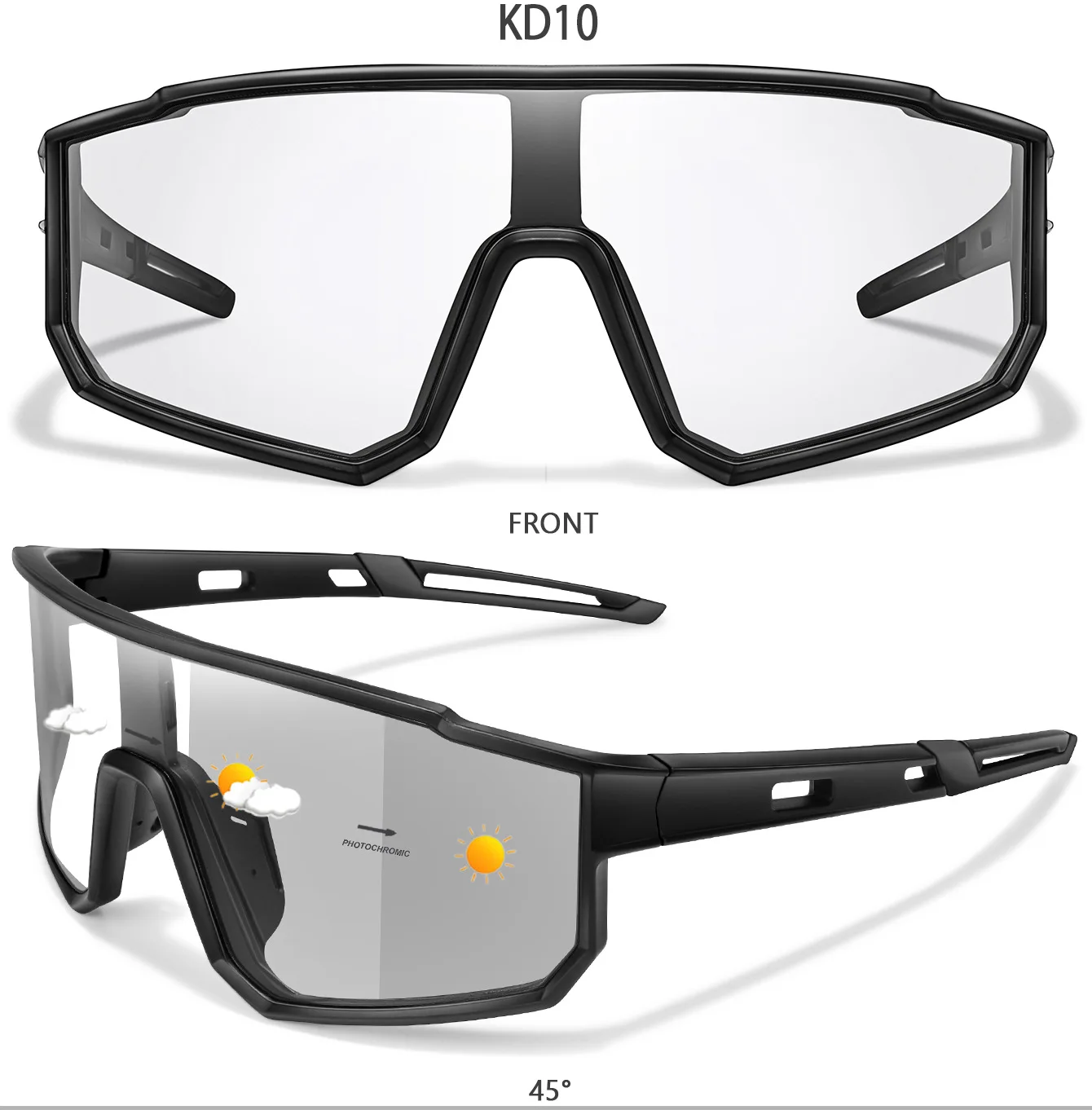 Photochromic Motorcycle Sunglasses Men Women Outdoor Cycling Driving Hiking Eyewear Fishing UV400 Protection Goggles Photochromic Motorcycle Sunglasses Men Women Outdoor Cycling Driving Hiking Eyewear Fishing UV400 Protection Goggles