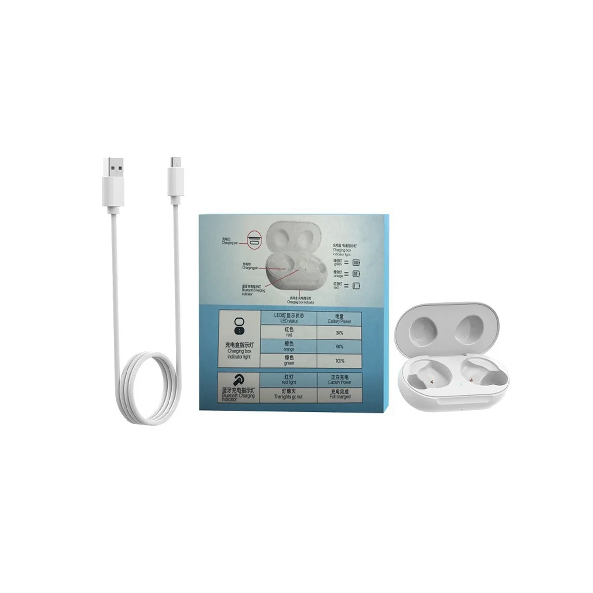 Для Samsung Galaxy Buds/Galaxy Buds, портативное Удобное Зарядное устройство для наушников
Для Samsung Galaxy Buds/Galaxy Buds, портативное Удобное Зарядное устройство для наушников