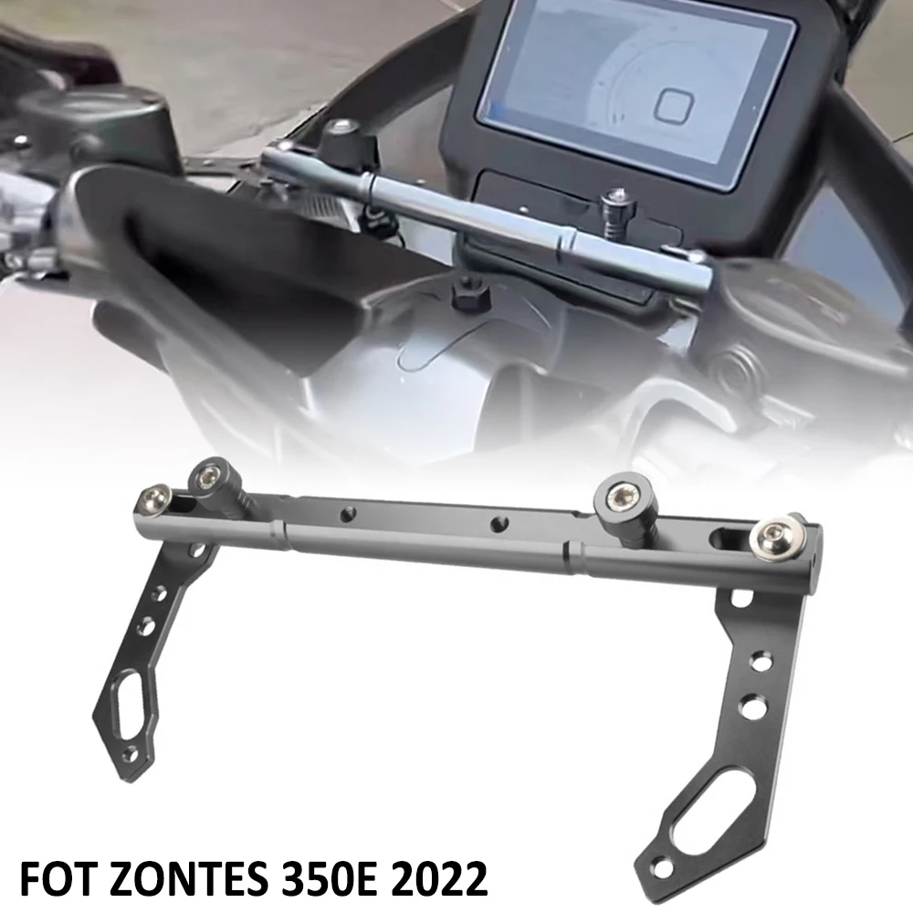 

For Zontes ZT350E ZT 350 E 350E 2022 Motorcycle Multi-Functional Balance Bar Navigation Driving Recorder Bracket Mount Holder