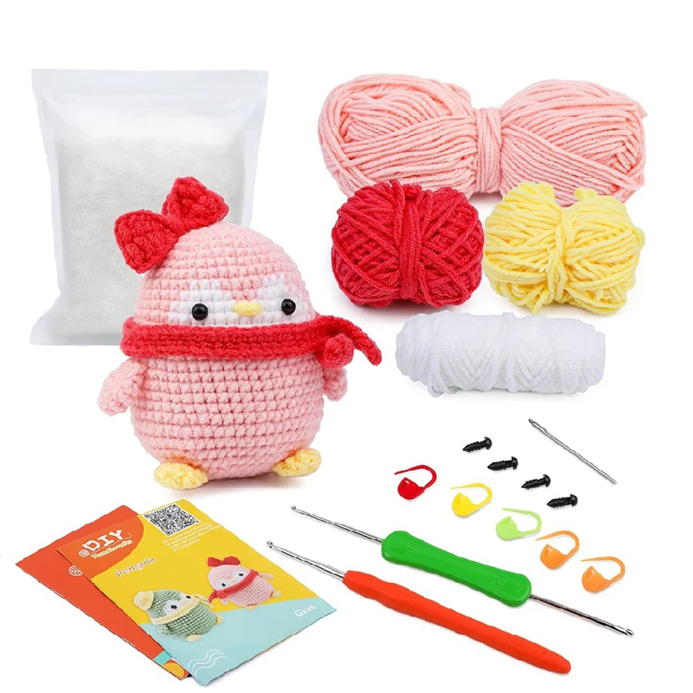 Enjoyable crochet kit with instruction manuals video tutorials surprise your loved ones with cute and cozy animals
Enjoyable crochet kit with instruction manuals video tutorials surprise your loved ones with cute and cozy animals