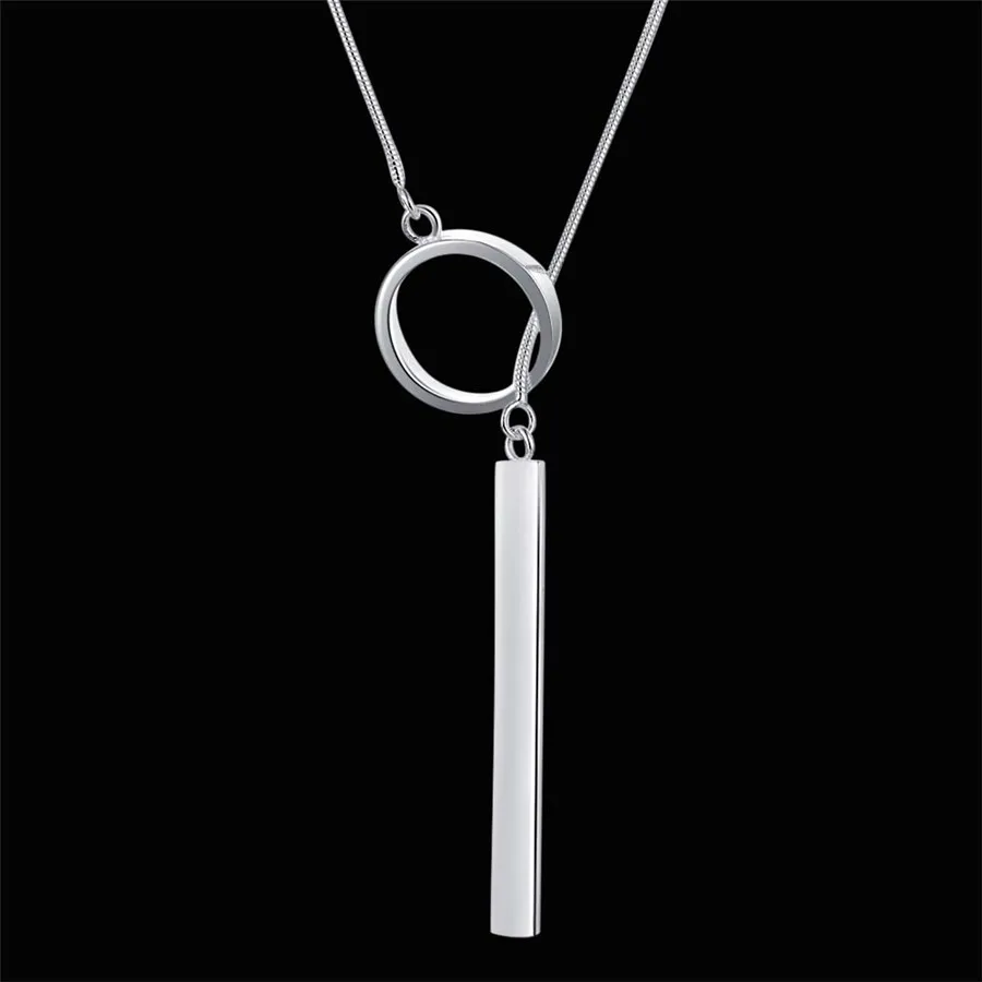 925 silver necklace jewelry wholesale high quality fashion charm women classic personality wedding 45cm
925 silver necklace jewelry wholesale high quality fashion charm women classic personality wedding 45cm