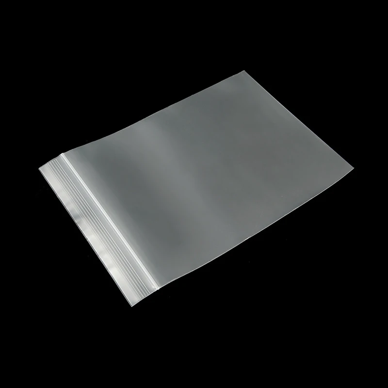 Generic 100pcs/lot Small Zip Lock Plastic Bags Reclosable Transparent